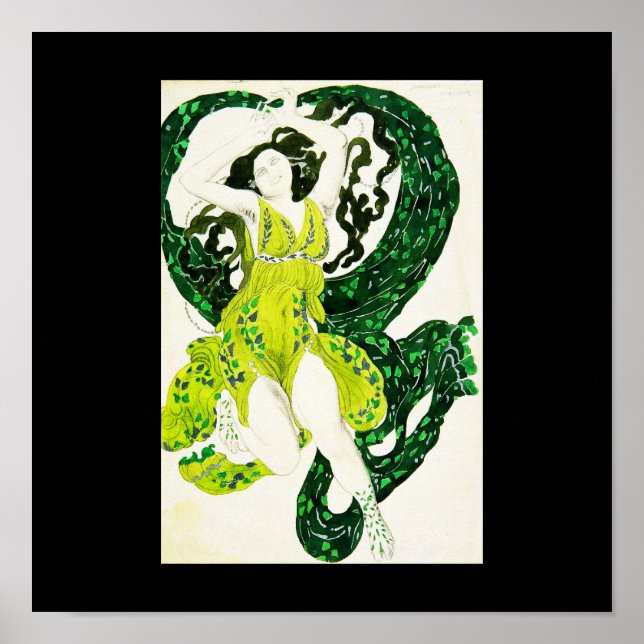 Affiche Poster-Fashion Art-Bakst 20 (Devant)