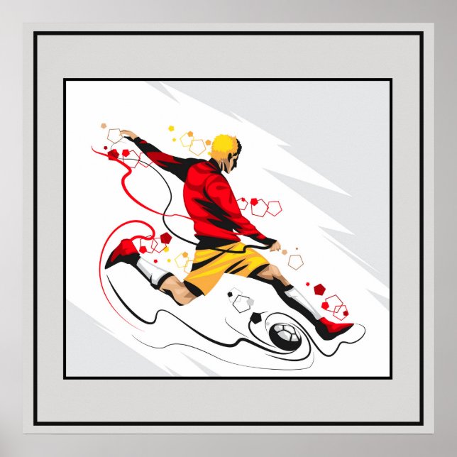 Affiche Poster-Football 24" x 24" (Devant)