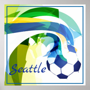 Affiche Poster-Football 24" x 24"