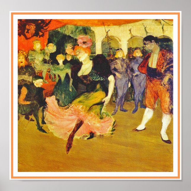 Affiche Poster/Impression : Dancing the Bolero : Toulouse- (Devant)
