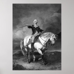 Affiche Poster/imprimé George Washington Salute