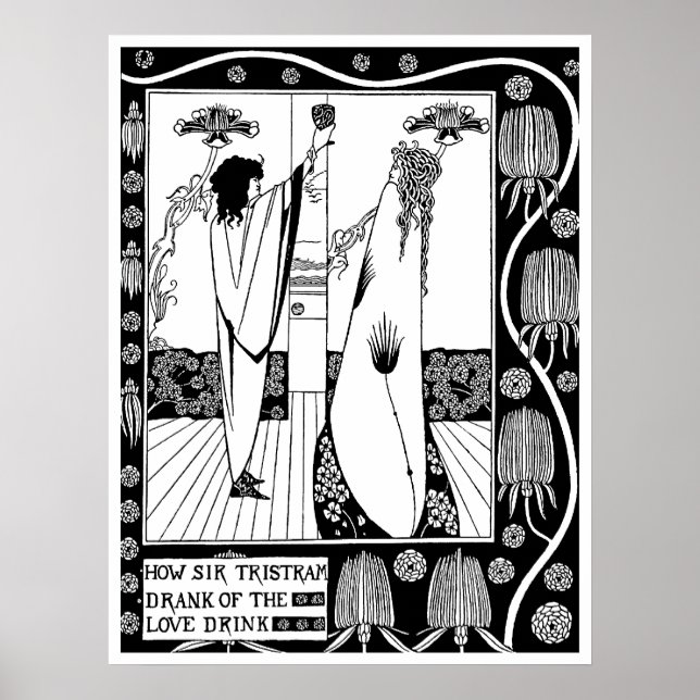 Affiche Poster/Imprimer : Beardsley - The Love Drink (Devant)