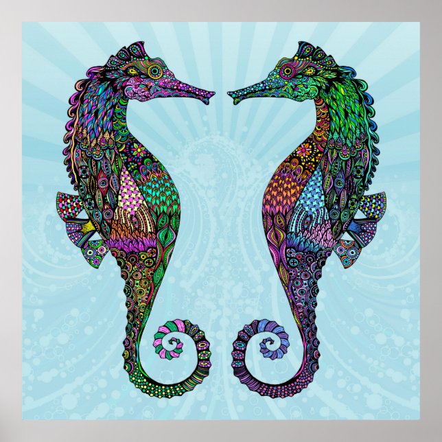 Affiche Poster/Imprimer de l'hippocampe électrique (Devant)