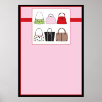 Poster/Imprimer des sacs à main