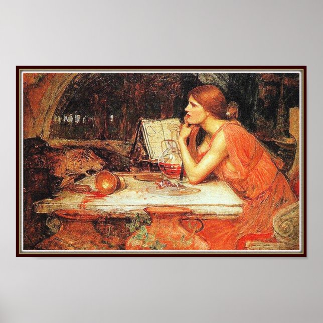 Affiche Poster/Imprimer : La Sorcière - John Waterhouse (Devant)