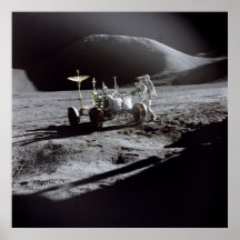 Poster/Imprimer : L'astronaute Irwin sur la Lune