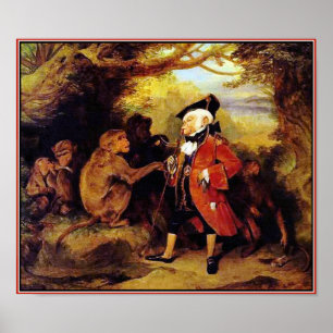 Affiche Poster/Imprimer : Le singe qui avait vu le monde