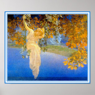 Affiche Poster/Imprimer : Reveries - par Maxfield Parrish
