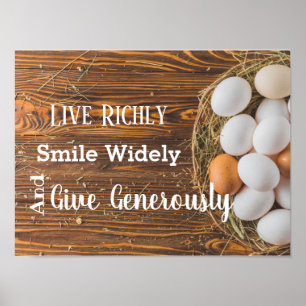 Affiche Poster-Live Richly