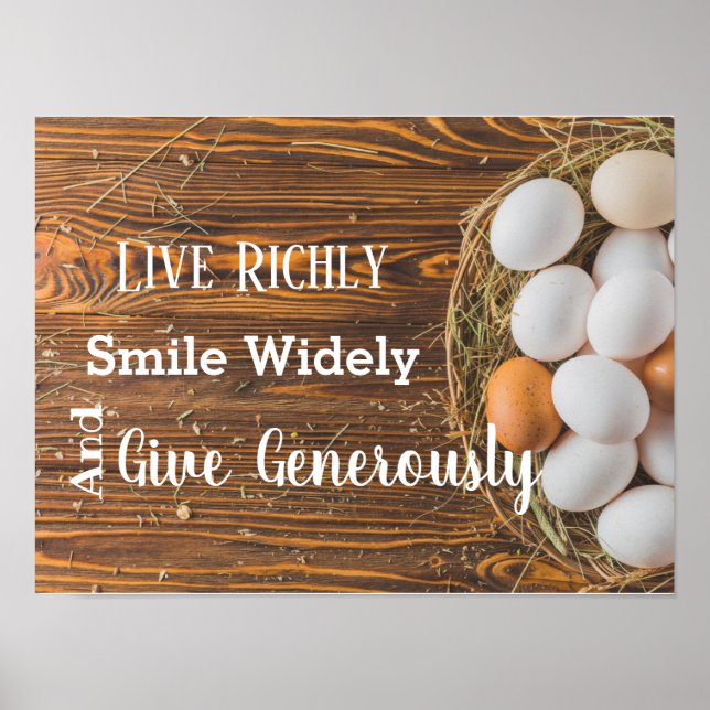 Affiche Poster-Live Richly (Devant)
