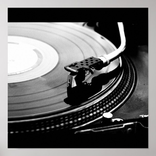 Affiche Poster-Love the Arts-Record Player (Devant)