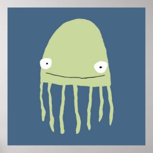 Affiche Poster- Navy Jellyfish !