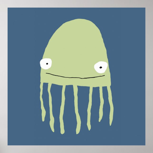 Affiche Poster- Navy Jellyfish ! (Devant)