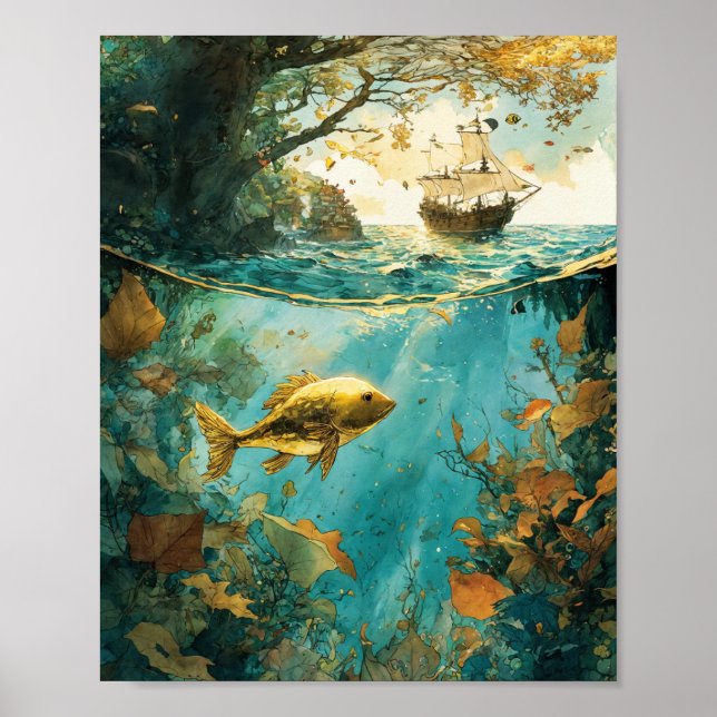 Affiche "Poster Ocean Design" (Devant)