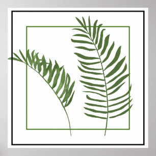Affiche Poster-Palm 24" x 24"