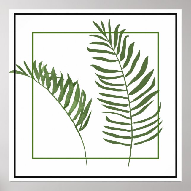 Affiche Poster-Palm 24" x 24" (Devant)