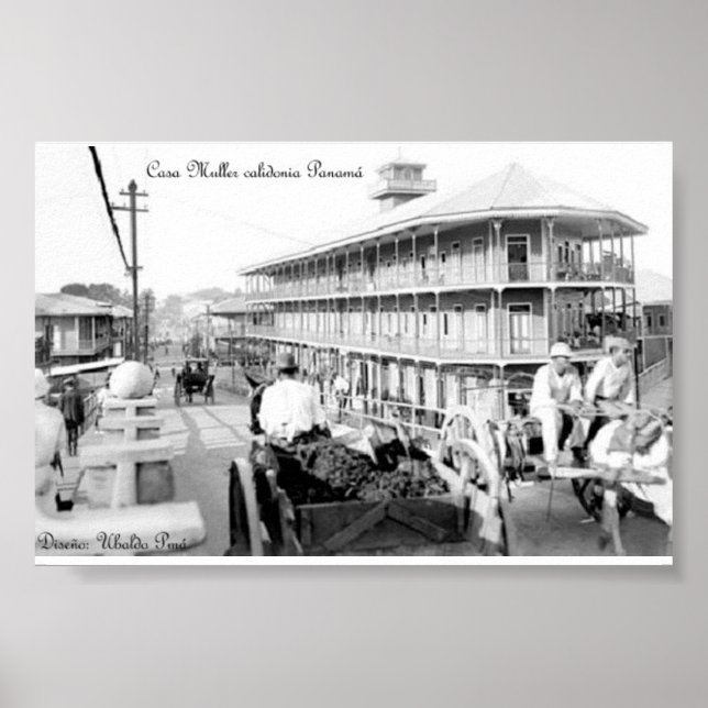 Affiche Poster, Panama (Devant)