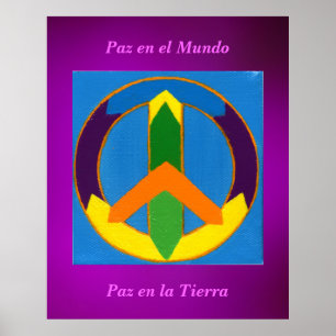 Affiche Póster - Paz en el Mundo