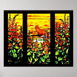 Affiche Poster-Stained Glass-Louis Tiffany 118