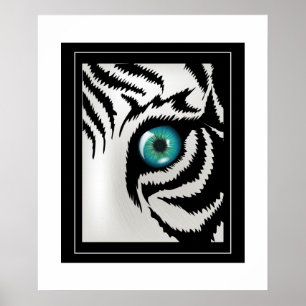 Affiche Poster-Tiger 20" x 24"
