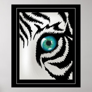 Affiche Poster-Tiger 20" x 24"