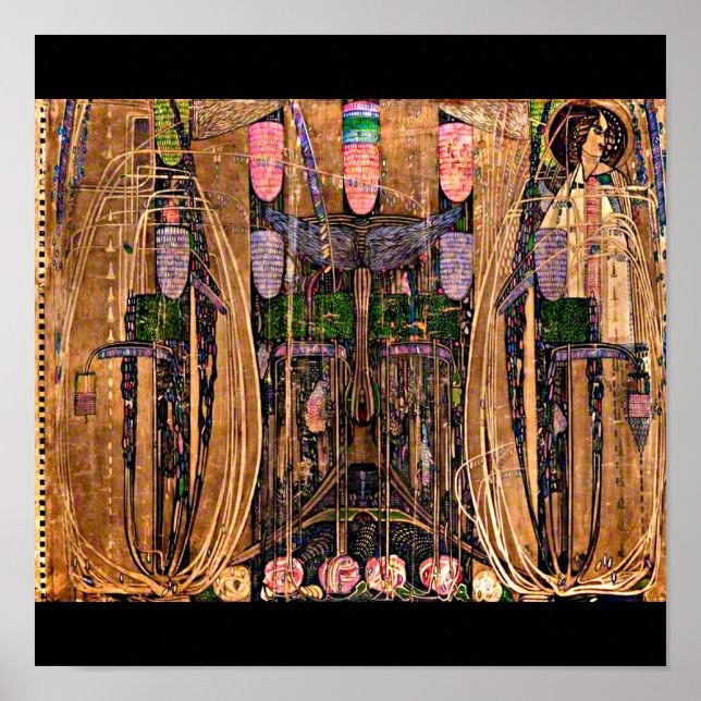 Affiche Poster-Vintage-Charles Rennie Mackintosh 27 (Devant)