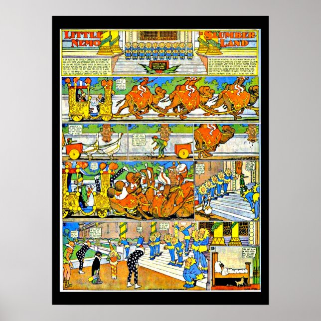 Affiche Poster-Vintage Comic-Little Nemo 12 (Devant)