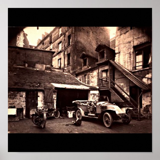 Affiche Poster-Vintage Photos-Eugène Atget 10 (Devant)