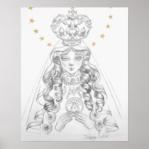 Affiche Póster Virgen del Valle, Rocio Milagroso