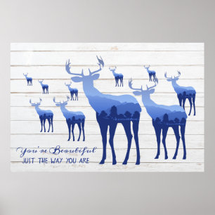 Affiche Poster-Vous êtes Belle comme vous êtes