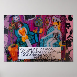 AFFICHE POSTER-VOUS NE POUVEZ PAS CHOISIR VOTRE FAMILLE