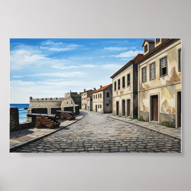 Affiche Poster:Where Stone Meets Sea (Devant)