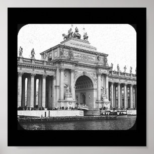 Affiche Poster-World's Fair-Grand Arc de Peristyle
