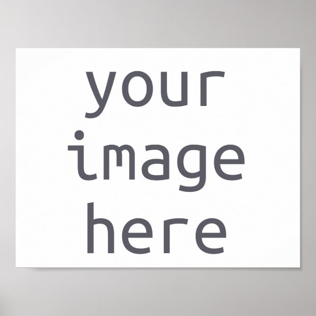 Affiche #PosterProduit personnalisable #YourPhotoHere (Devant)