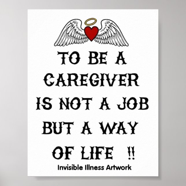 AFFICHE POSTERS...CAREGIVER (Devant)