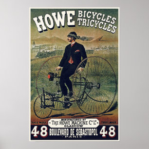 Affiche Posters/Imprimés : Vélos à Vélos à Vélos