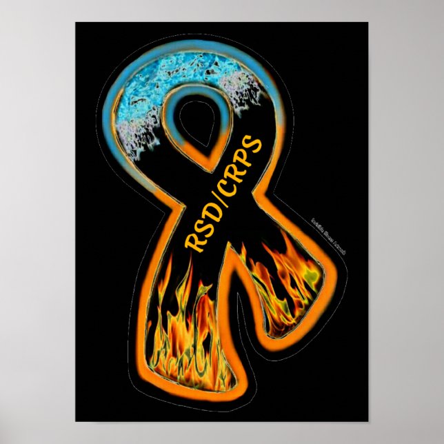 Affiche POSTERS...RSD/CRPS - Fire & Ice Ribbon (Devant)