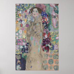 Affiche Posthumous Portrait of Ria Munk by Gustav Klimt