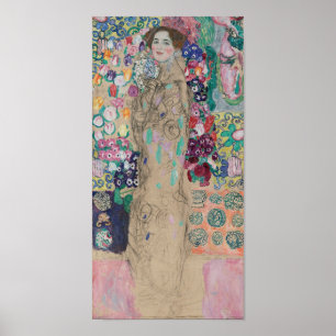 Affiche Posthumous Portrait of Ria Munk by Gustav Klimt