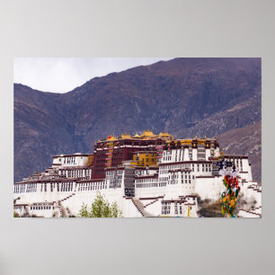 Affiche Potala palace in Lhasa - Tibet