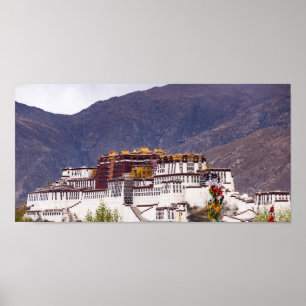 Affiche Potala palace in Lhasa - Tibet