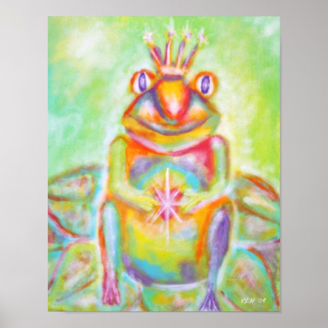 Affiche "Potentiel" Frog Prince Full Bleed Print (Devant)