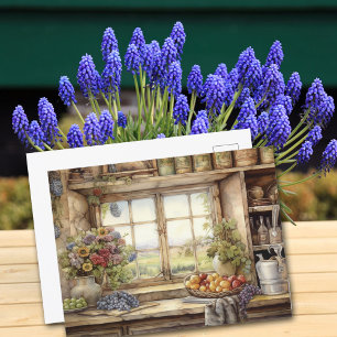 Affiche Pots de cuisine vintage pour plantes de jardin 