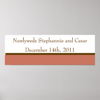 Affiche Pots Mason Brown et roses personnalisés de 22,5 po