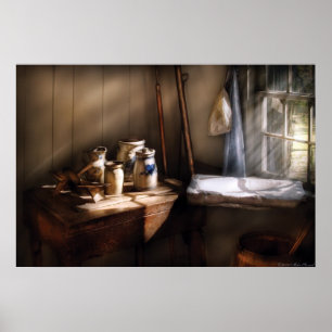 Affiche Pots - Pots dans la maison d'un pêcheur