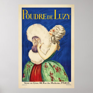 Affiche Poudre De Luzy Leonetto Cappiello