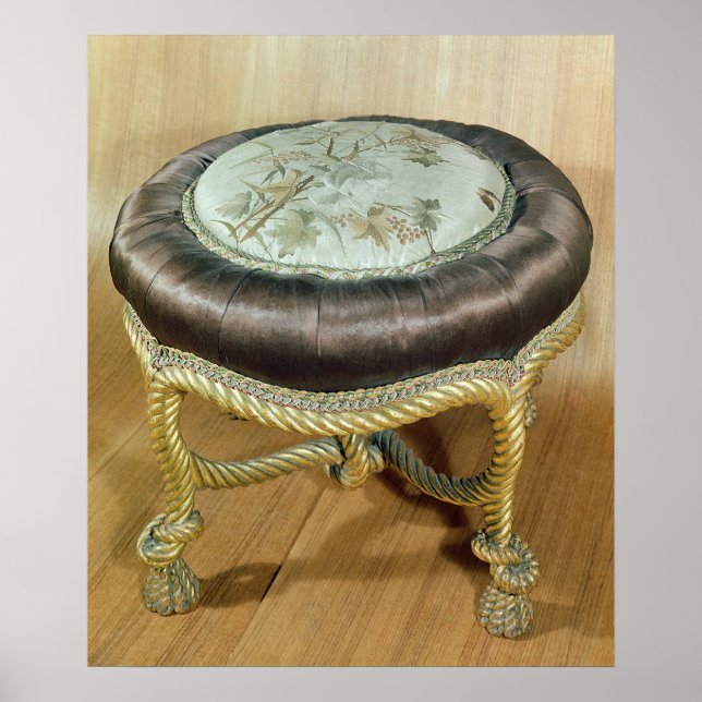 Affiche Pouf, style Second Empire (Devant)