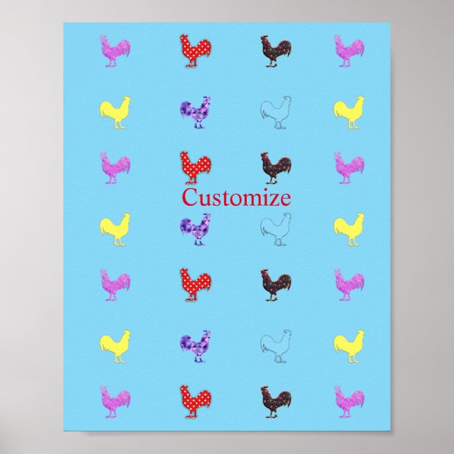 Affiche Poules de poulet Thunder_Cove (Devant)