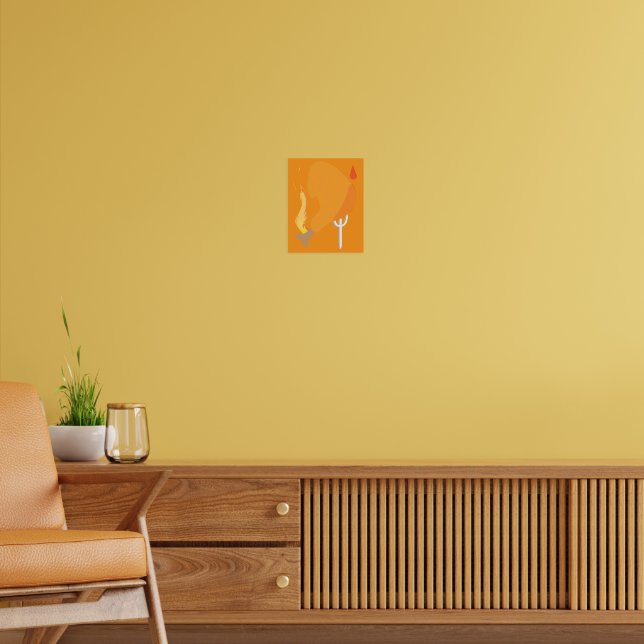 Affiche Poulet Épicé (Salon 2)