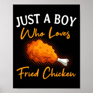 Affiche Poulet Frit Restaurant Cuisine Chef Cuisine Co
